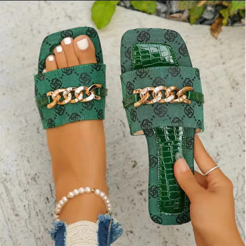 Ava – Women's Trendy Flat Sandals for Summer Beach and Outdoor Wear