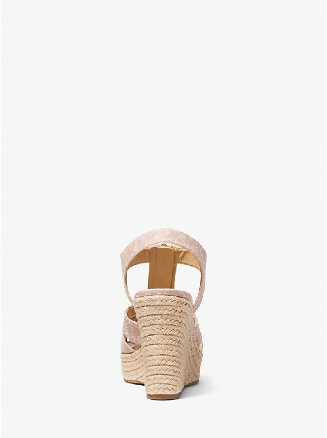 Berkley Logo Jacquard Wedge Sandal