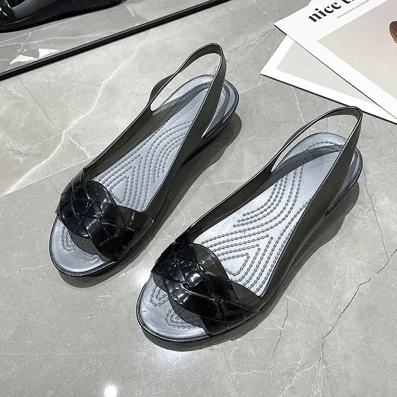 Casual Peep Toe Beach Sandals for Women