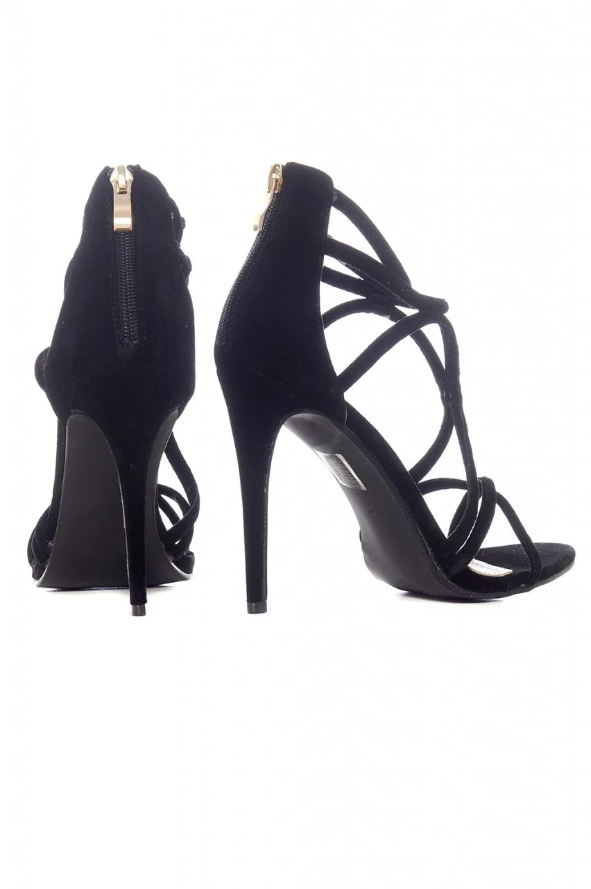 Crossover Strappy Heels