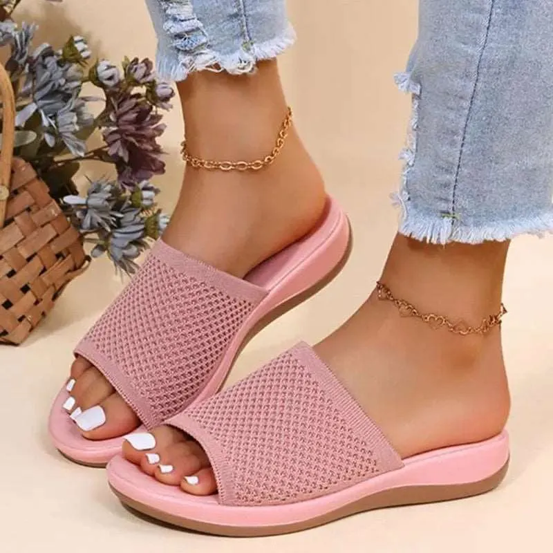 Elastic Comfort Sandals