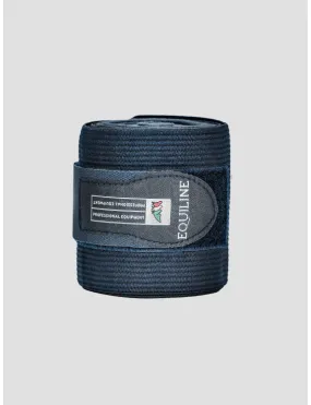 Equiline Work Bandages 2Pcs Blue