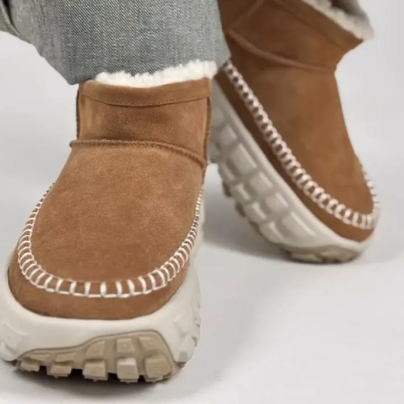 Fashion Platform Plush Warm Snow Boots