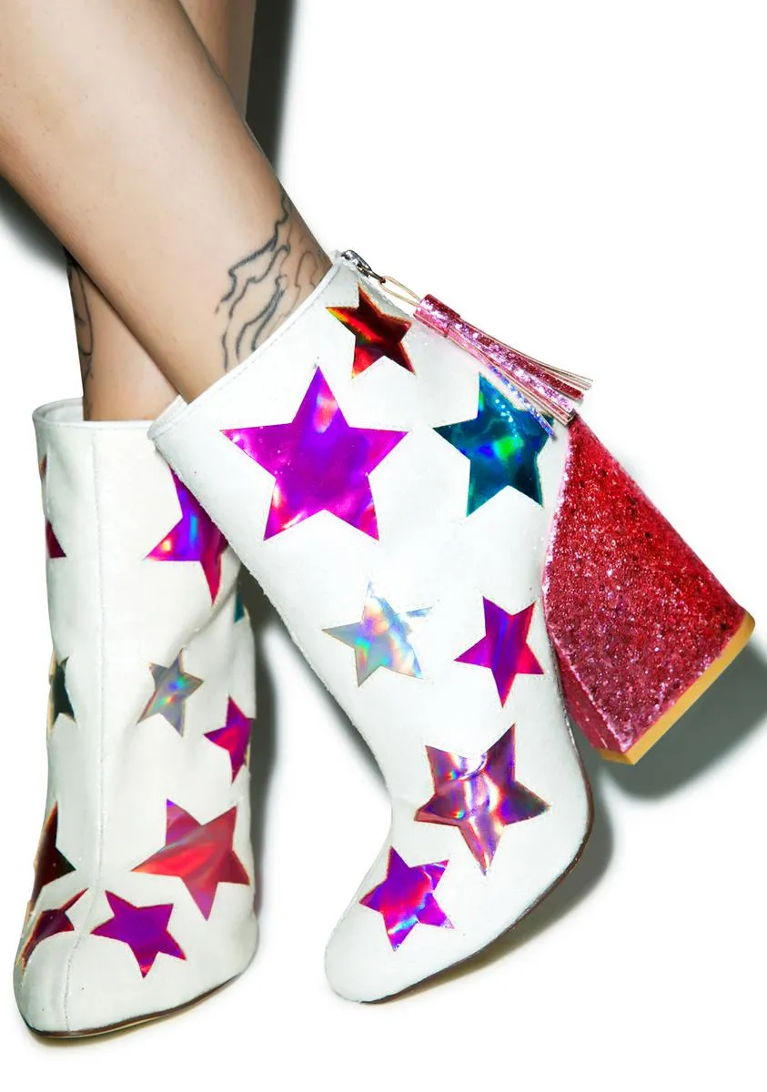 Gem Star Ankle Boots