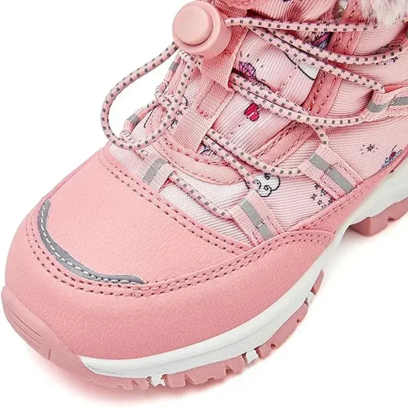 High-Quality Plush Snow Boots for Girls and Boys