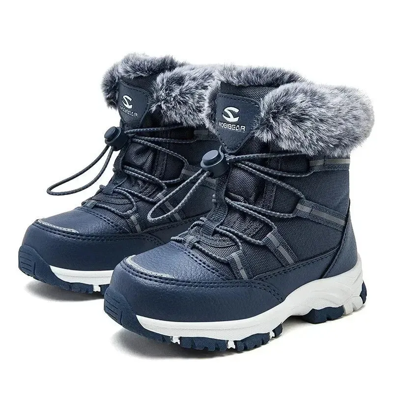 High-Quality Plush Snow Boots for Girls and Boys