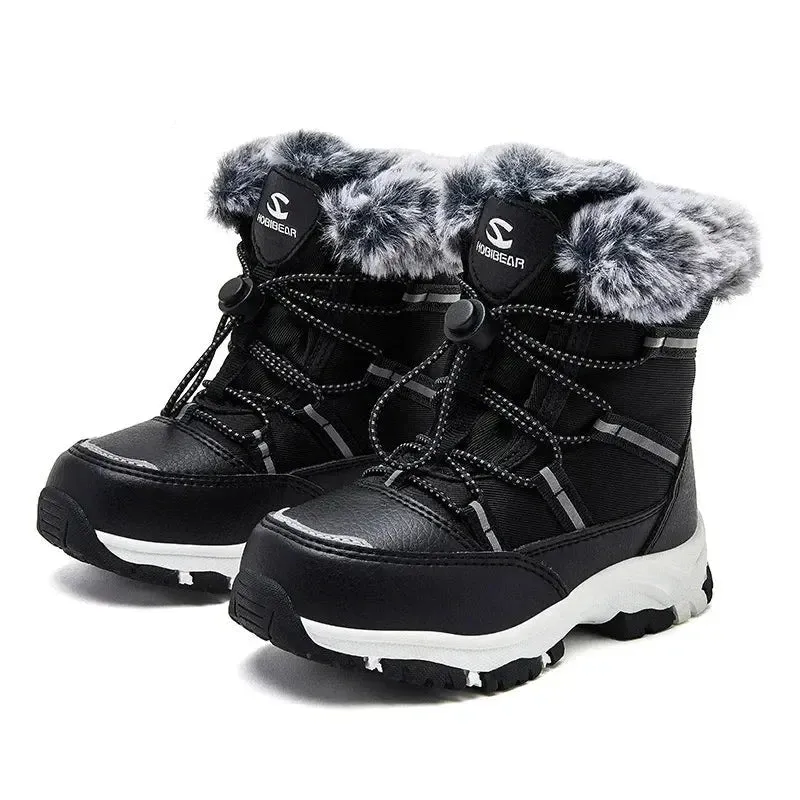 High-Quality Plush Snow Boots for Girls and Boys