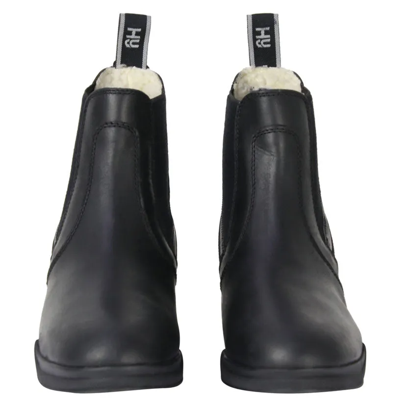 HyLAND Fleece Lined Wax Leather Jodhpur Boot