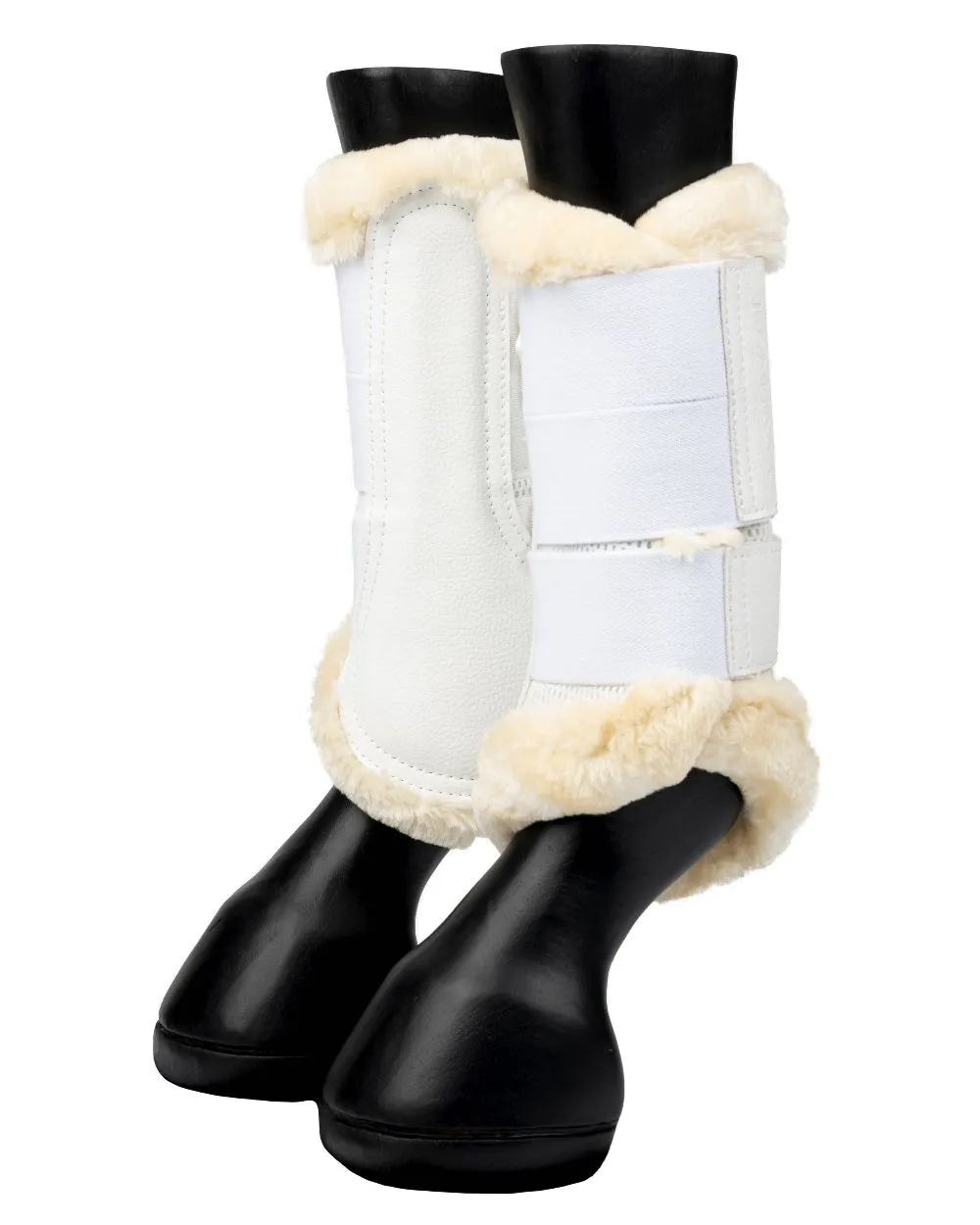 LeMieux Fleece Edged Mesh Brushing Boots