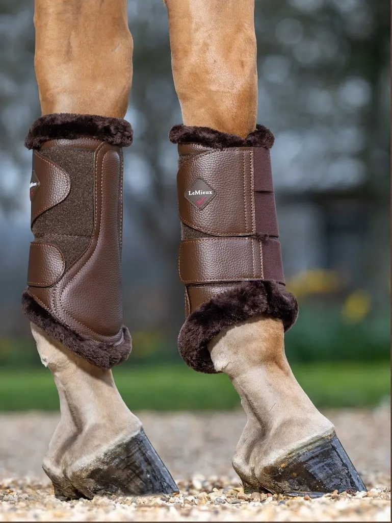 LeMieux Fleece Lined Brushing Boots