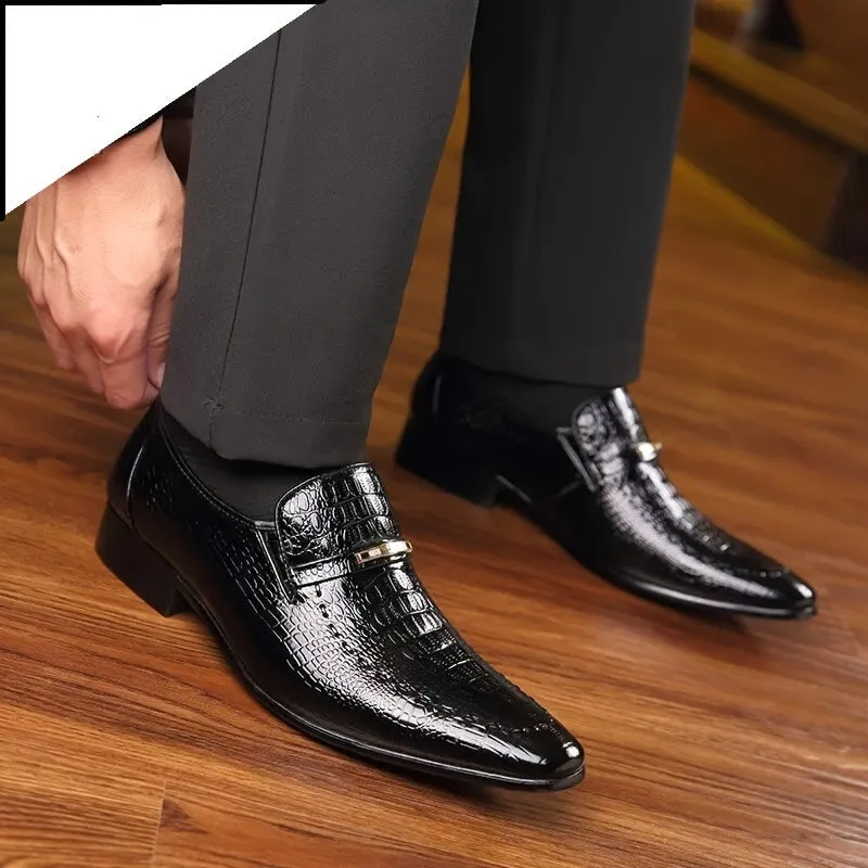 Men's PU Leather Dress Loafers