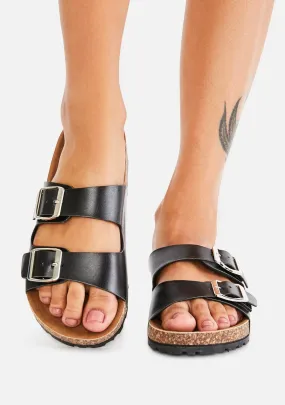 Night Sandy Paradise Buckle Sandals