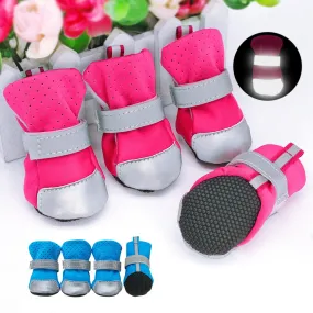 Reflective Boots for french bulldog (WS107)