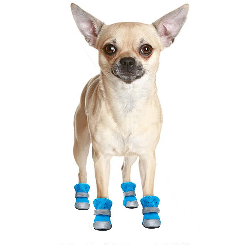 Reflective Boots for french bulldog (WS107)