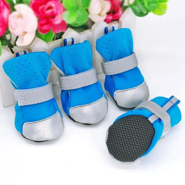 Reflective Boots for french bulldog (WS107)