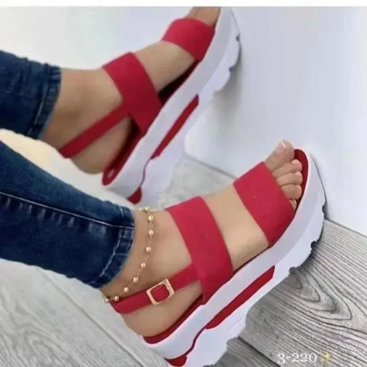 Samantha – Casual Women's Wedge Sandals for Summer