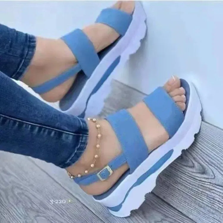 Samantha – Casual Women's Wedge Sandals for Summer