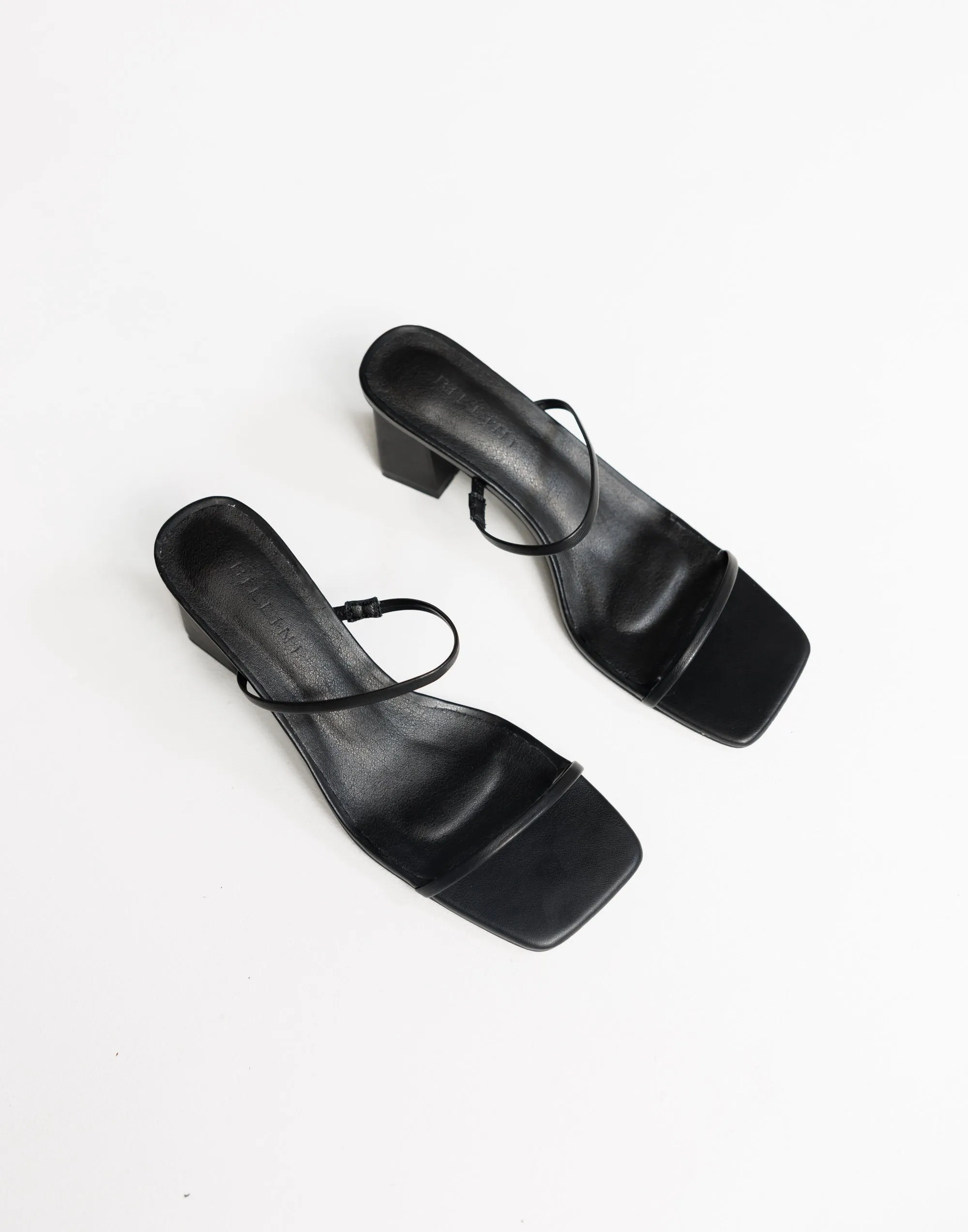 Ulisse Heels (Black) - By Billini