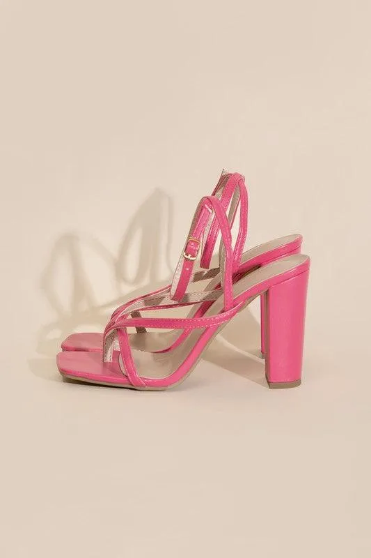 Womens Shoes Style No. Nile-5 Thong Strappy Heels