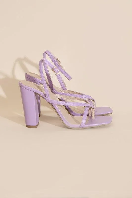 Womens Shoes Style No. Nile-5 Thong Strappy Heels