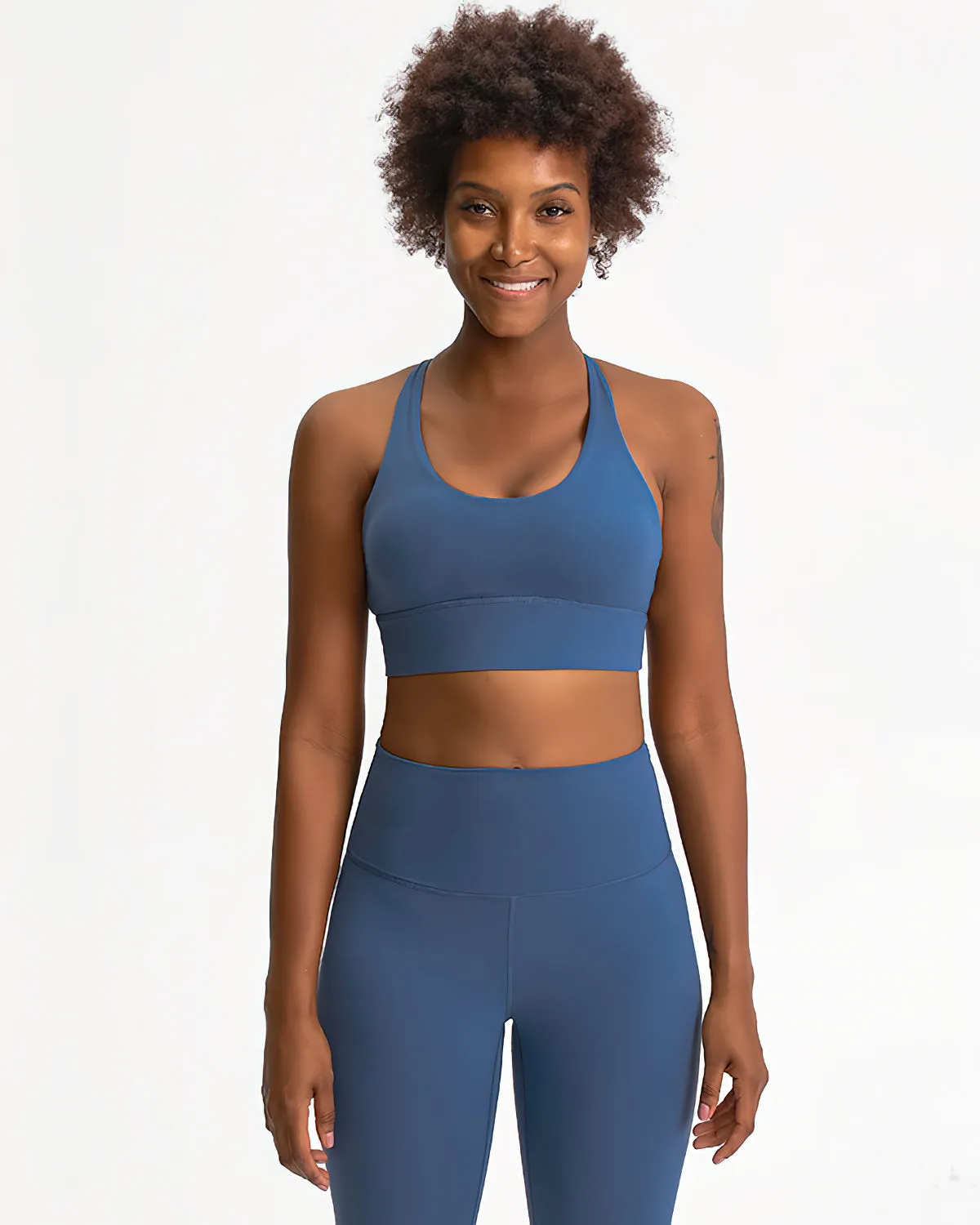 Ysabelle Training Bra - Light Blue